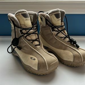 Salomon waterproof lace pocket insulated boot